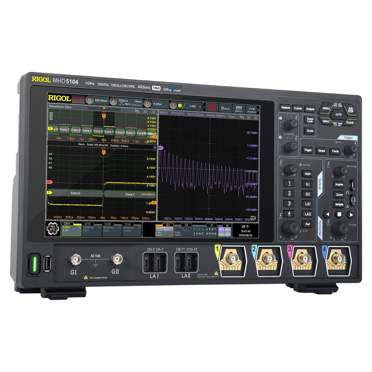 Цифровой осциллограф RIGOL MHO5104 - 2