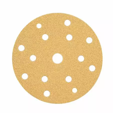 Schtaer 255Abrasive paper, Ø150 мм, Р80, 15 отверстий (набор 10 шт.)